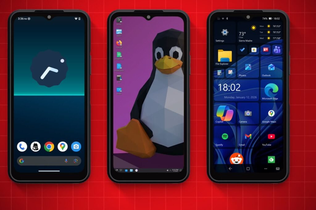 NexPhone, lo smartphone che vuole sostituire il tuo PC (con Android, Linux e pure Windows 11)