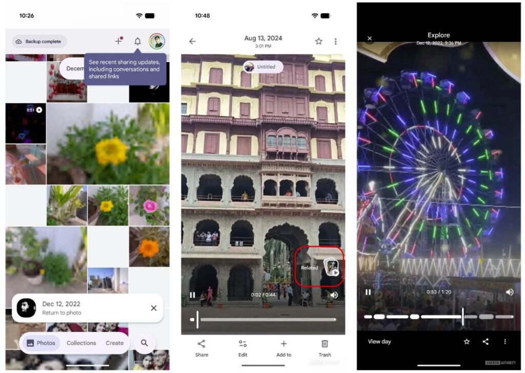 Google Foto testa funzione TikTok-style: AI raggruppa e mostra video correlati