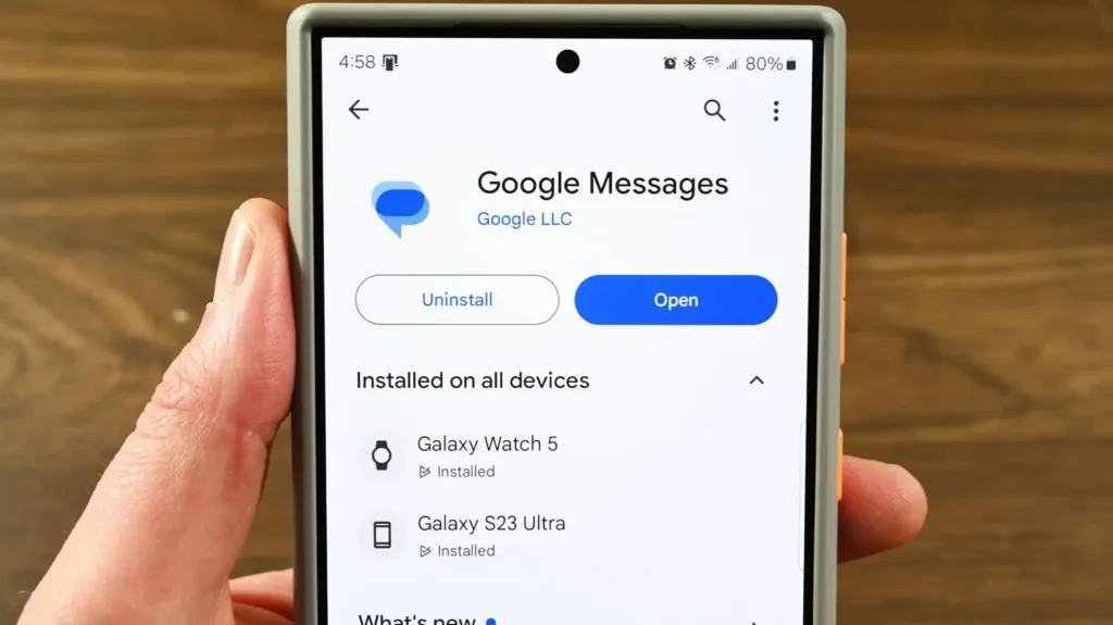 Condividere link su Google Messages: Google prepara una funzione su misura