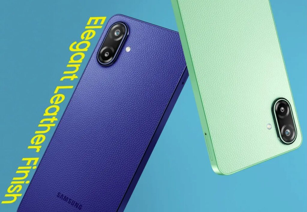 Galaxy F70e 5G in arrivo: design leather-like, batteria da 6000mAh e display 120Hz