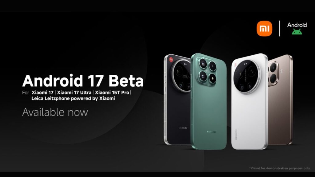 Xiaomi lancia Android 17 Developer Preview su 4 smartphone: come partecipare