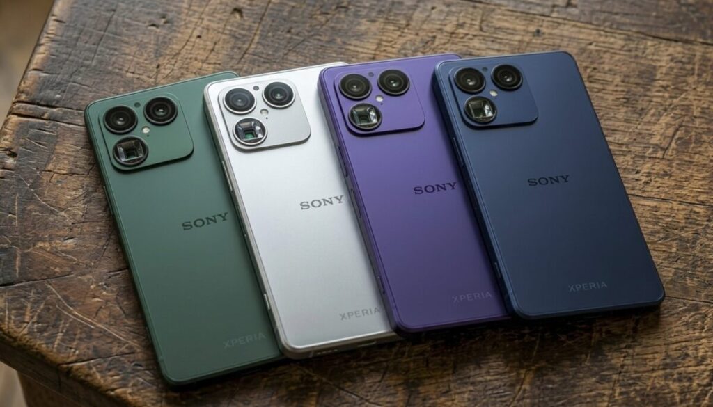Sony Xperia 1 VIII: nuovi leak confermano il design rinnovato, 4 colori e più storage