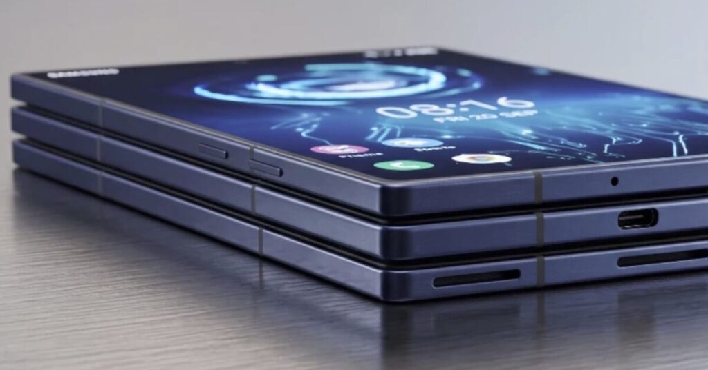 Galaxy Z TriFold 2: nuovo design delle cerniere per uno smartphone tri-fold ancora più sottile