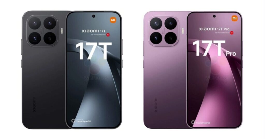 Xiaomi 17T e 17T Pro: leak completo con render ufficiali, specifiche e data di lancio anticipata