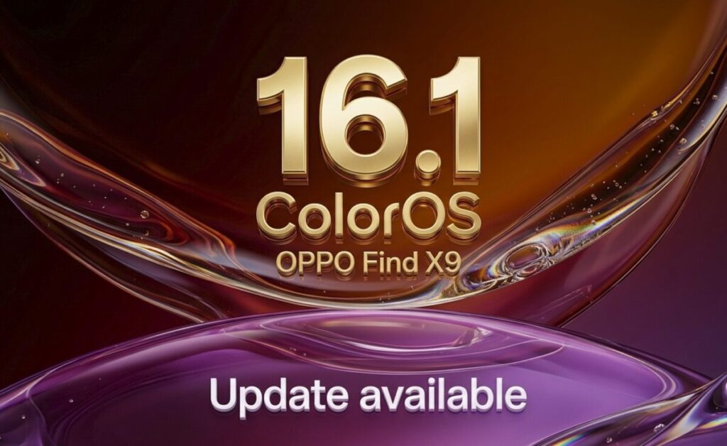 ColorOS 16.1 su Oppo Find X9: arriva il Liquid Glass, Live Space e nuove funzioni AI