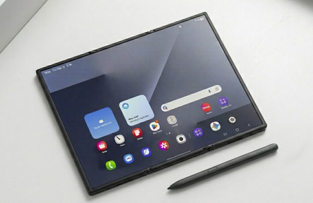Galaxy Z TriFold 2: Samsung al lavoro sull’S Pen integrato nel pieghevole a tre schermi