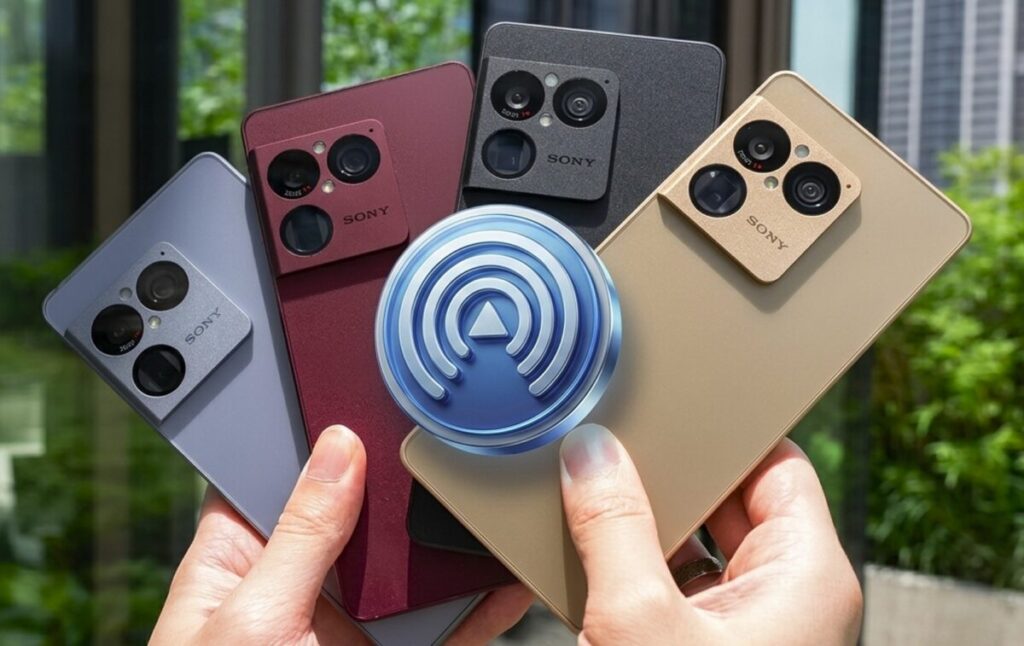 Xperia con supporto AirDrop? Sony potrebbe portare la funzione su Xperia 1 VIII e modelli recenti