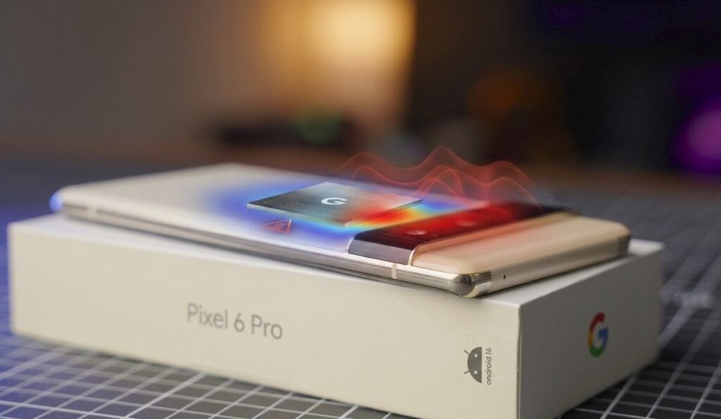 Pixel si riavvia da solo dopo Android 16: colpa di un falso allarme termico del chip Tensor