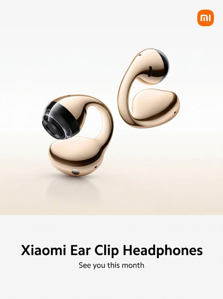 Xiaomi lancia il suo primo auricolare a clip: addio all’inserimento in ear, ciao al design open