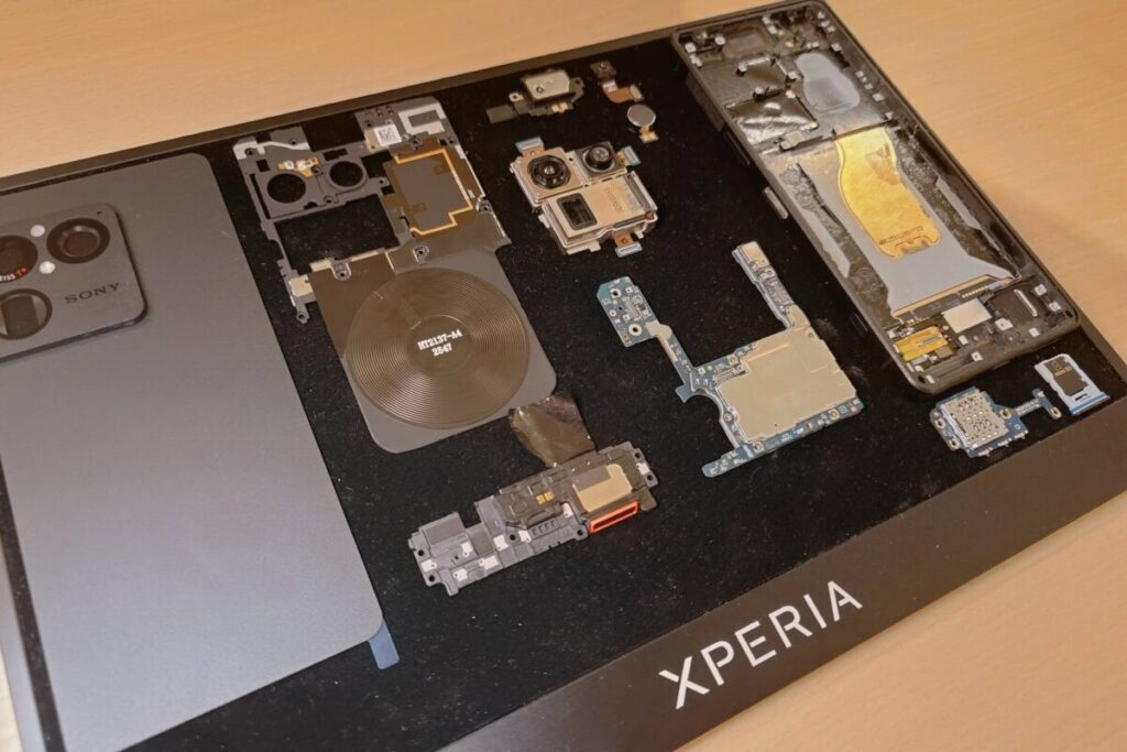 Xperia 1 VIII: i pezzi di ricambio costano fino al 400% in più rispetto al modello precedente