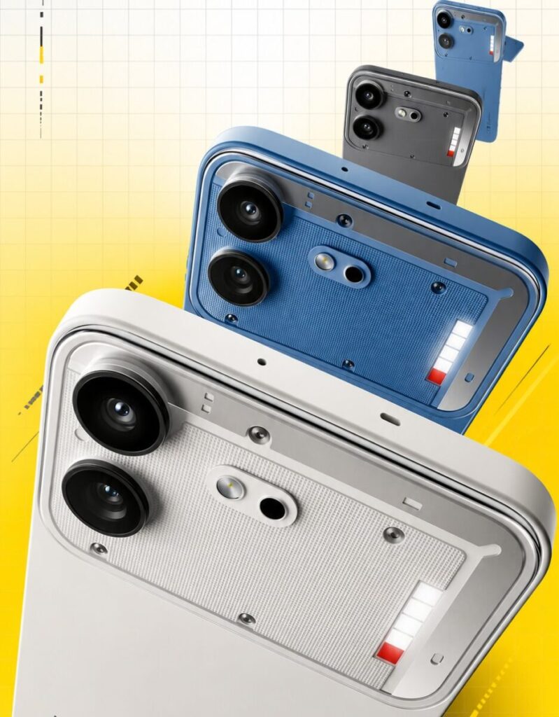 Nothing Phone (4b): svelato il design in tre colorazioni. L’annuncio è il 7 luglio