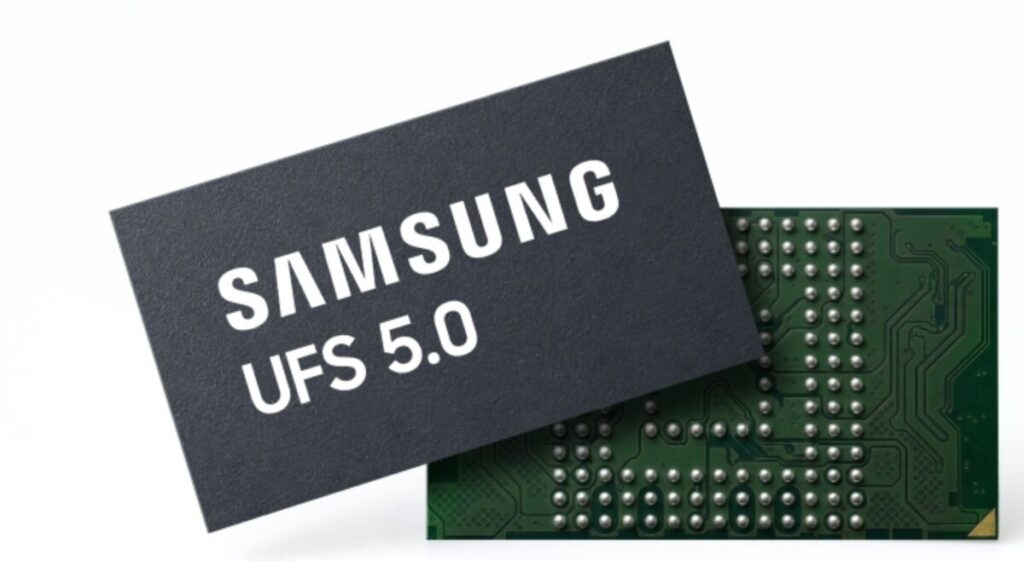 Samsung annuncia UFS 5.0: fino a 10,8 GB/s e atteso sui Galaxy S27