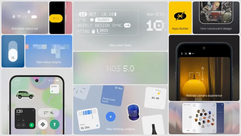 Nothing OS 5.0 è ufficiale: design rinnovato su base Android 17 e nuove funzioni IA