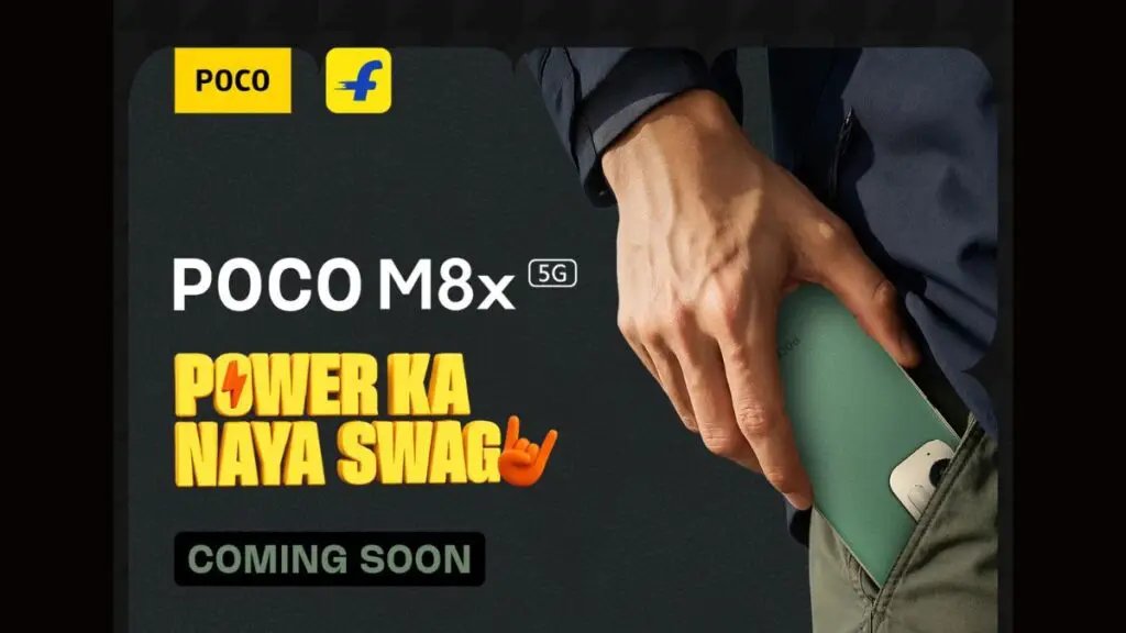 POCO M8x 5G in arrivo: il nuovo entry level sbarca su Flipkart in India