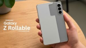 Samsung Z9: il misterioso pieghevole 2027 potrebbe essere uno smartphone arrotolabile