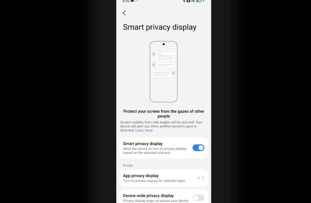 Xiaomi risponde a Samsung: in arrivo con HyperOS 4 lo “Smart privacy display” anti-sguardi indiscreti