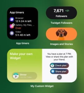 One UI 9.5, Samsung porta i widget creati con l’intelligenza artificiale