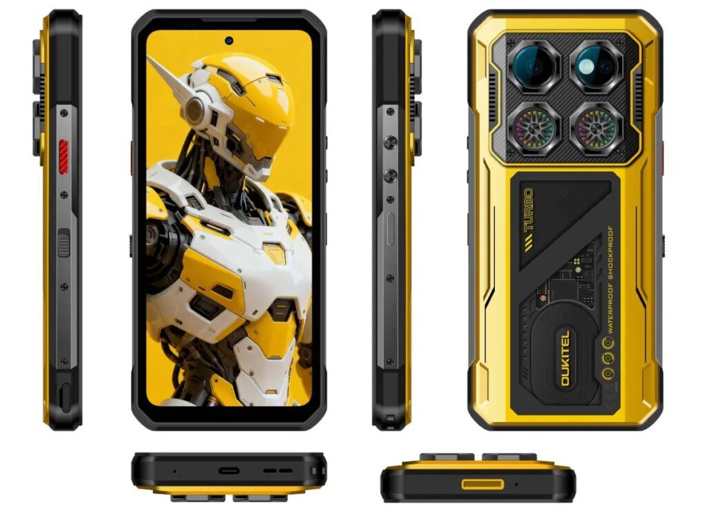 Oukitel presenta WP600 e WP70 Ultra: smartphone rugged con ventola di raffreddamento e batteria da 16.000 mAh