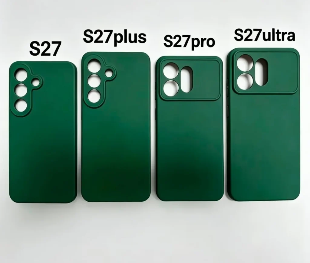 Galaxy S27, le cover leaked mettono a confronto tutti e 4 i modelli: ecco le differenze di design e dimensioni