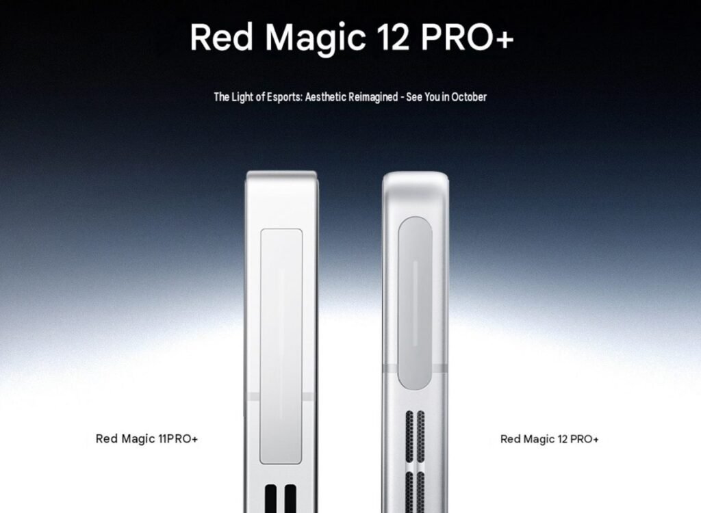 RedMagic 12 Pro+ anticipato: nuovo design con bordi da 0,96mm e peso ridotto rispetto al predecessore