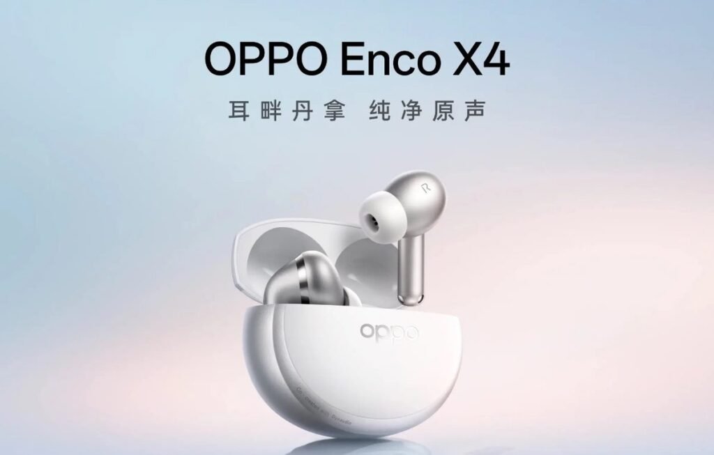 OPPO Enco X4 ufficiali in Cina: doppio driver sviluppato con Dynaudio e 53 ore di autonomia
