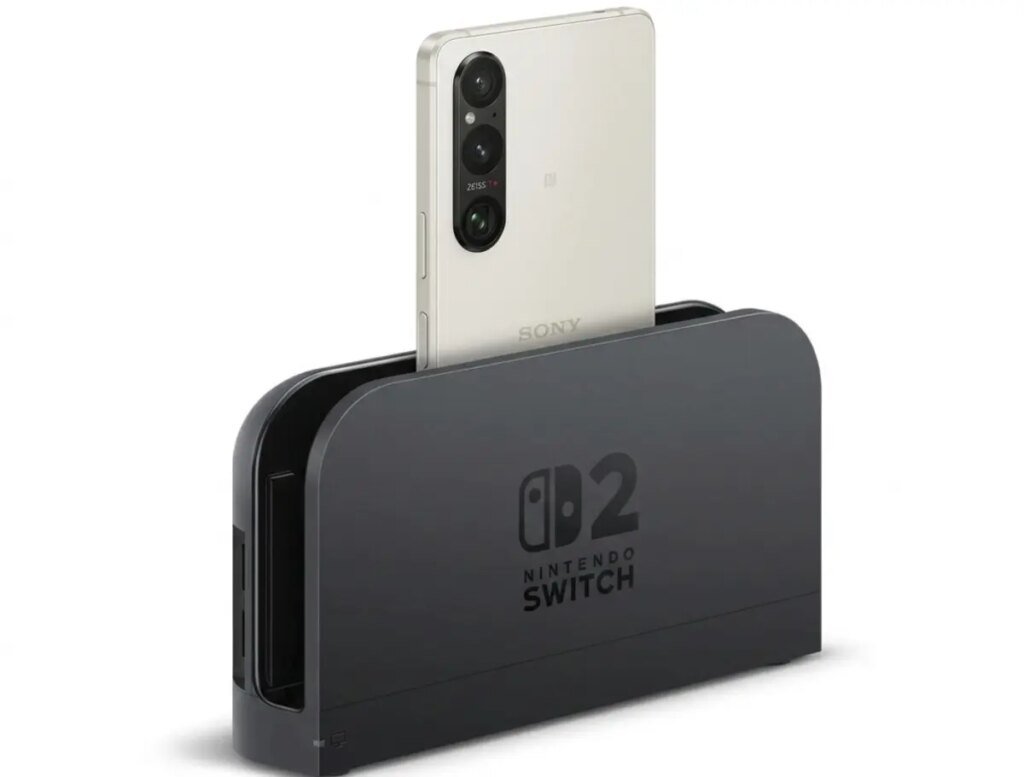 Xperia 1 V nel dock di Switch 2: lo smartphone Sony diventa una console da salotto