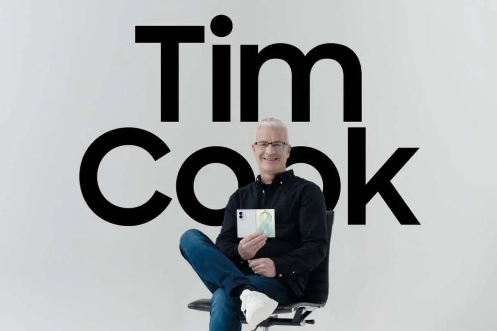 Samsung ingaggia un altro “Tim Cook” per pubblicizzare il Galaxy Z Fold8 e punzecchiare Apple