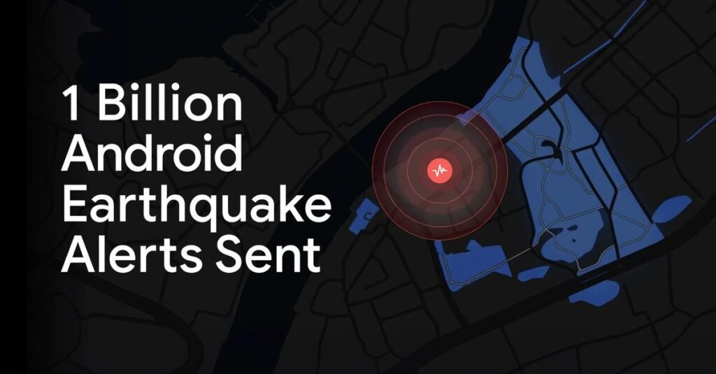 L’allarme terremoti di Android arriva in oltre 200 paesi, in arrivo anche le notifiche con mappa