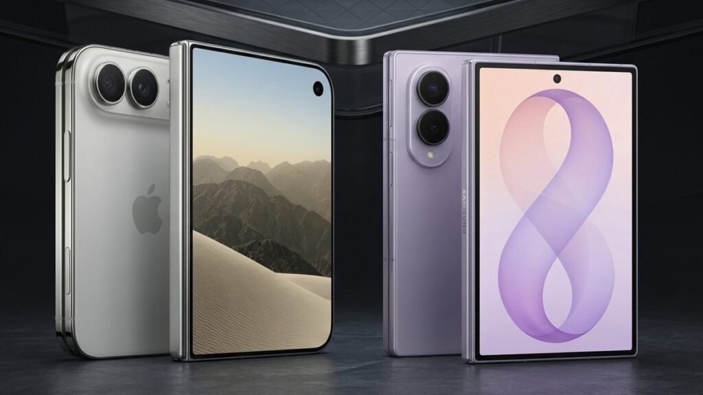 iPhone Duo contro Galaxy Z Fold 8: cosa svelano i dati ufficiali su batteria e autonomia