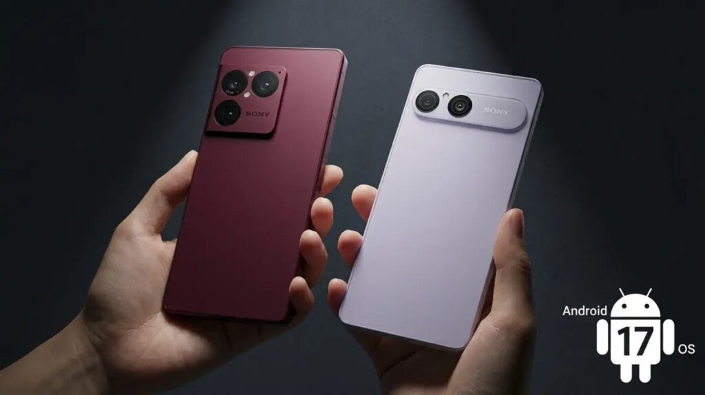 Sony aggiorna Xperia 1 VIII e Xperia 10 VIII ad Android 17 in Giappone